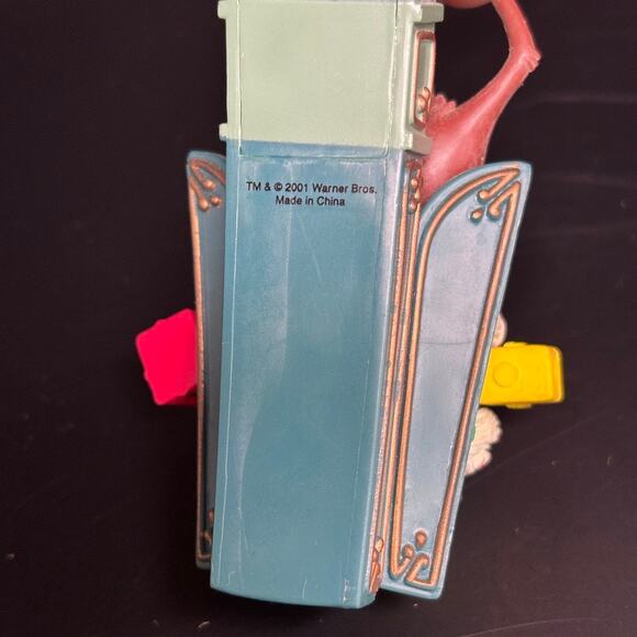 Warner Bros. 2001 Looney Toons Taz Tasmania Devil Christmas Tree Ornament SPINS - Picture 11 of 15